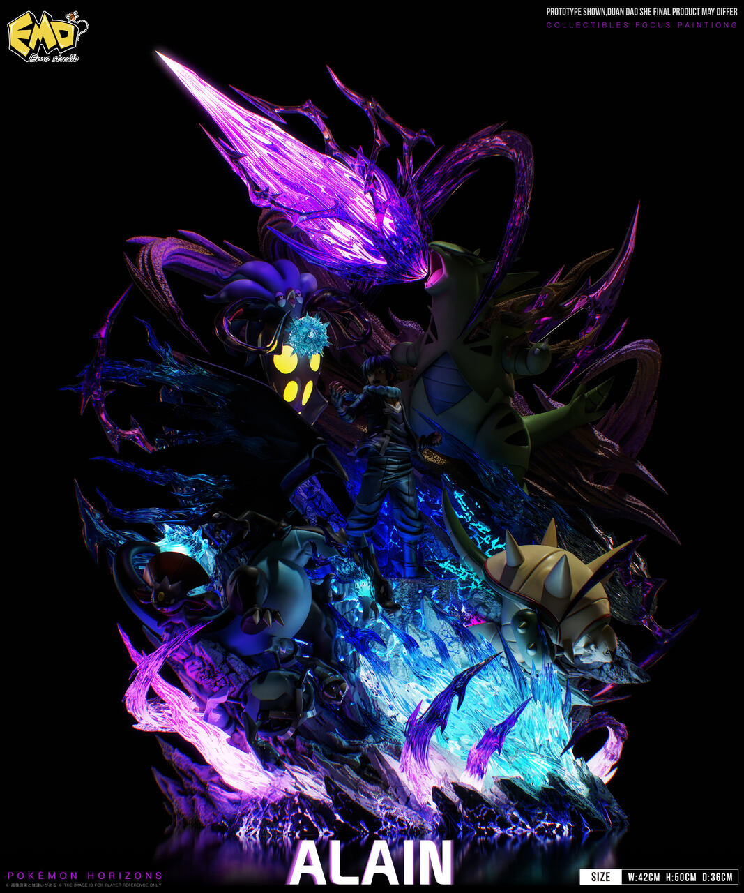 EMO Studio – Alain with LED Pokémon TOPGK Resin Statue