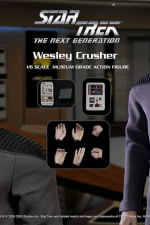 EXO-6 – Wesley Crusher Star Trek The Next Generation 16 Scale Action Figure