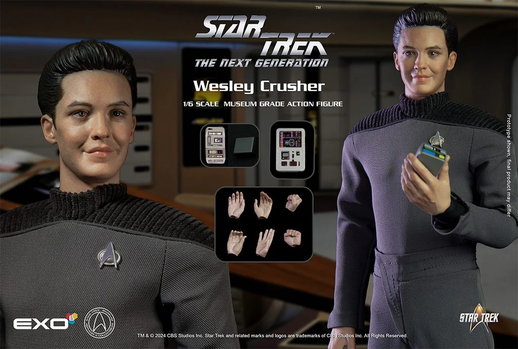 EXO-6 – Wesley Crusher Star Trek The Next Generation 16 Scale Action Figure