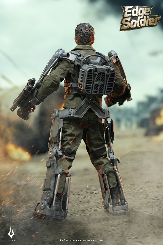 Eternal Studio – William Cage Edge Soldier ET-X11 Edge of Tomorrow 16 Scale Collectible Figure