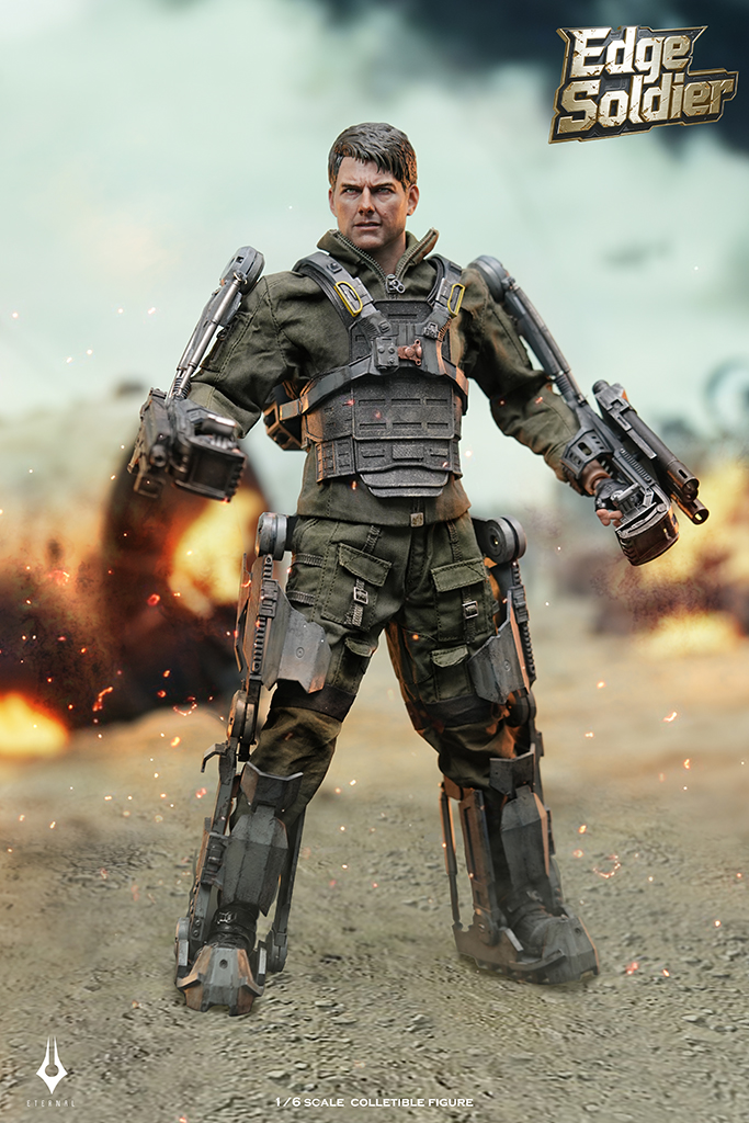 Eternal Studio – William Cage Edge Soldier ET-X11 Edge of Tomorrow 16 Scale Collectible Figure