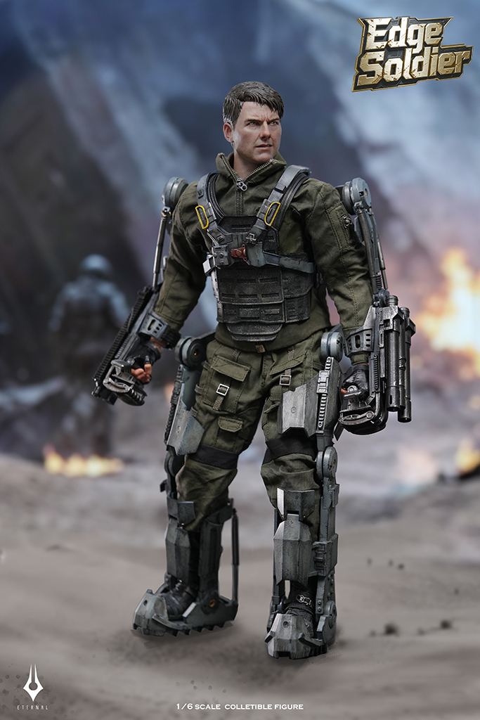 Eternal Studio – William Cage Edge Soldier ET-X11 Edge of Tomorrow 16 Scale Collectible Figure