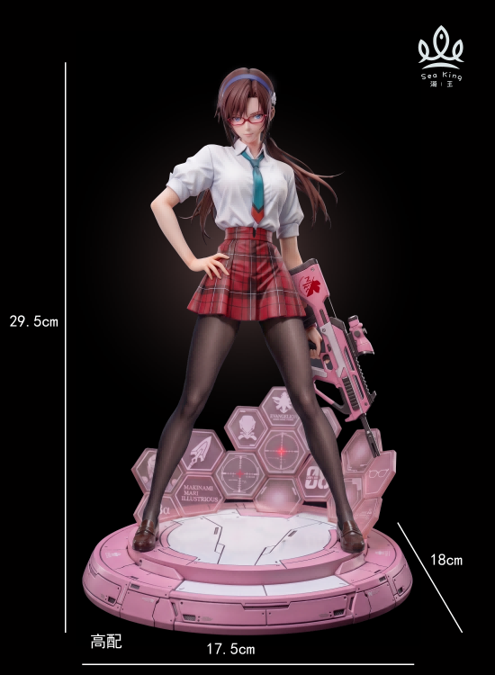 Evangelion – Makinami Mari Illustrious GK Statue – Sea King Studio