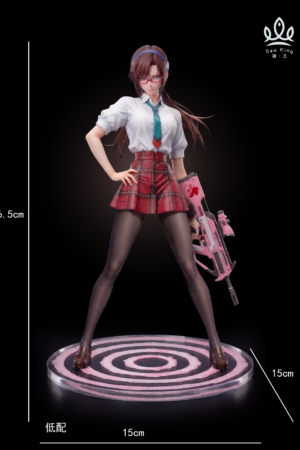 Alternative view of Evangelion – Makinami Mari Illustrious GK Statue – Sea King Studio