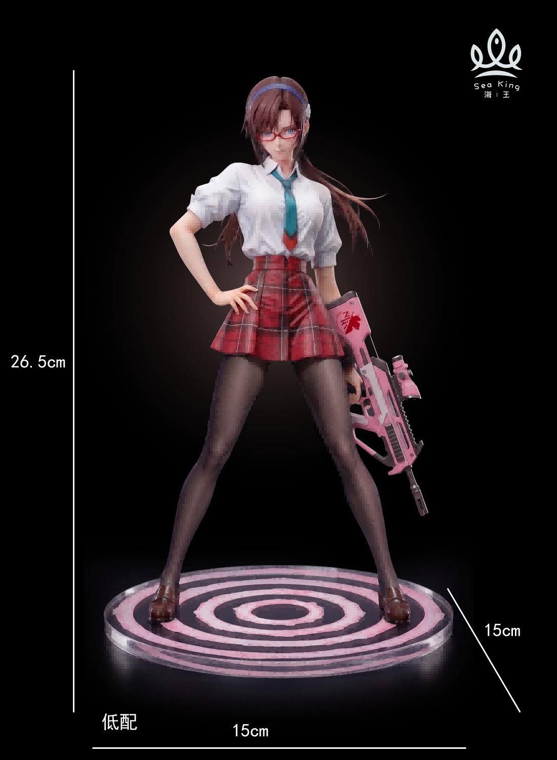 Evangelion – Makinami Mari Illustrious GK Statue – Sea King Studio - Image 2