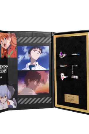 Alternative view of Evangelion X Mayla Ring Collection - Rei Ayanami Set [Pre-Order Sep 2026]
