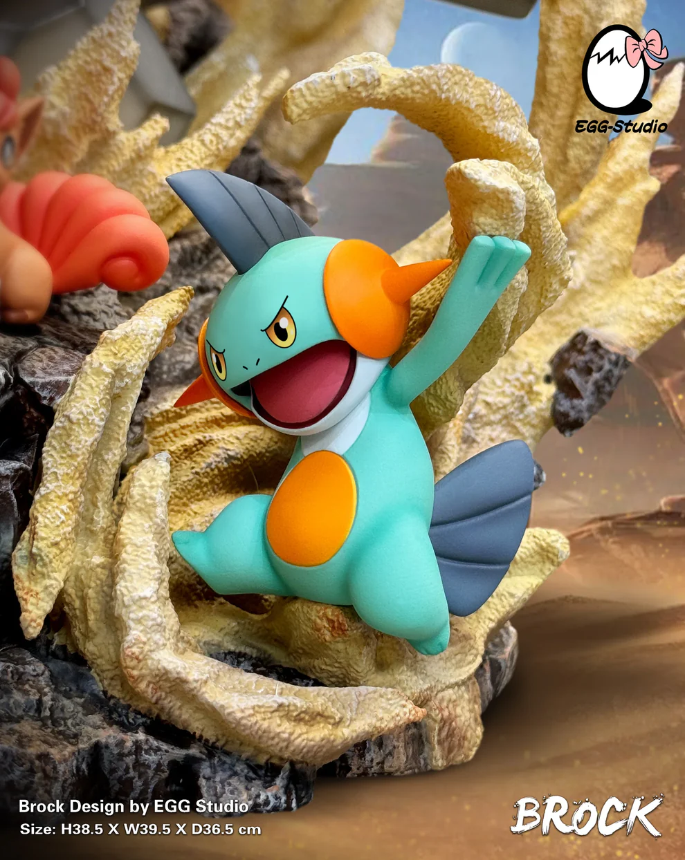 Pokémon – Brock & Rock-Type Pokémon Team Scene Statue – EGG Studio - Image 2