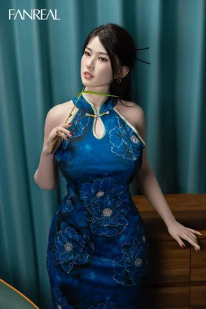 Alternative view of FANREAL Fay 170cm G-Cup Silicone Sex  Doll  Oriental Elegance, Curves & Poseable Realism