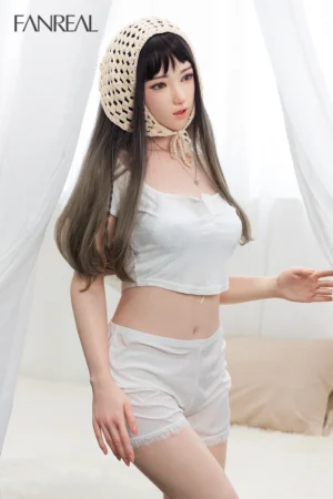 Alternative view of FANREAL Jia 158cm B-Cup Silicone Sex   Doll  Fresh & Cute Aesthetic, Hyper-Realistic Craftsmanship