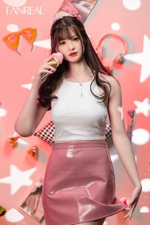 FANREAL Josie 163cm C-Cup Silicone Sex   Doll  Sweet & Lively Charm with Hyper-Realistic Craftsmanship