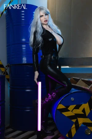 Alternative view of FANREAL Kelly 168cm F-Cup Silicone Sex  Doll  Premium Realism, Edgy Aesthetic & Lifelike Craftsmanship