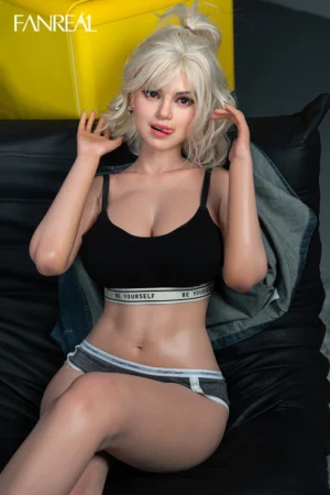 Alternative view of FANREAL Maria ROS 155cm F-Cup Silicone Doll  Compact Size, Realistic Curves, and Poseable Flexibility