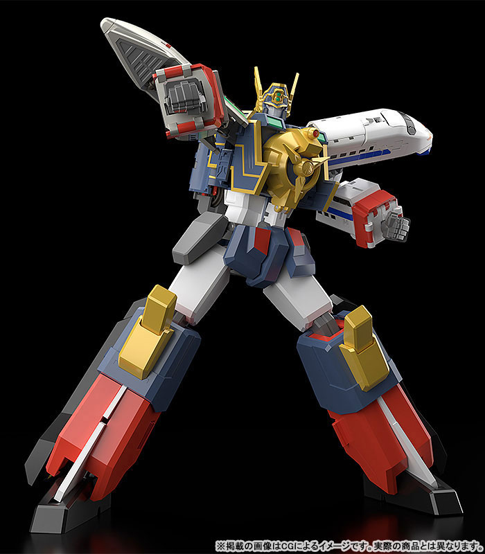 GSC - THE GATTAI The Brave Express Might Gaine Might Kaiser X Might Gaine Posable Figure (Licensed)