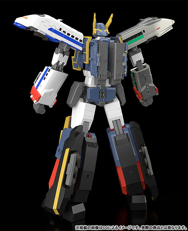 GSC - THE GATTAI The Brave Express Might Gaine Might Kaiser X Might Gaine Posable Figure (Licensed)
