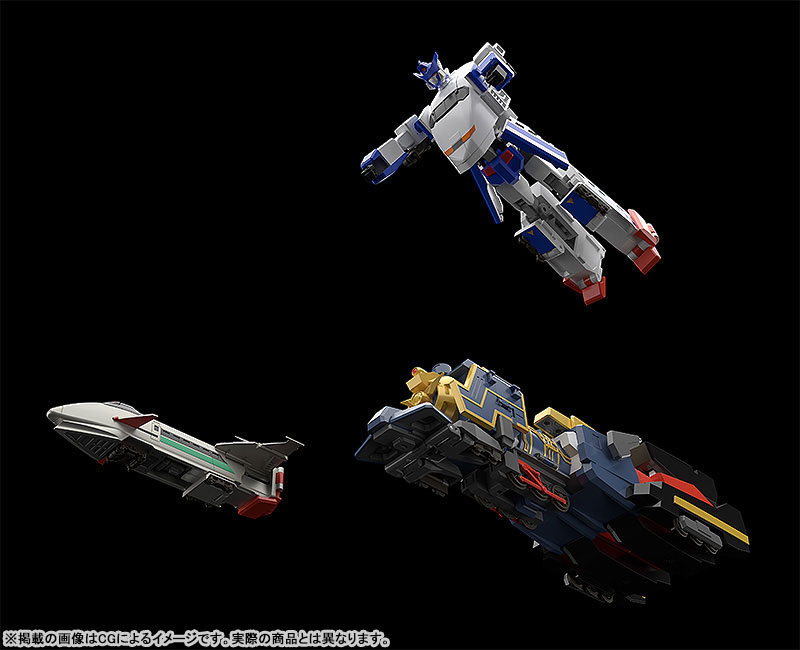 GSC - THE GATTAI The Brave Express Might Gaine Might Kaiser X Might Gaine Posable Figure (Licensed)