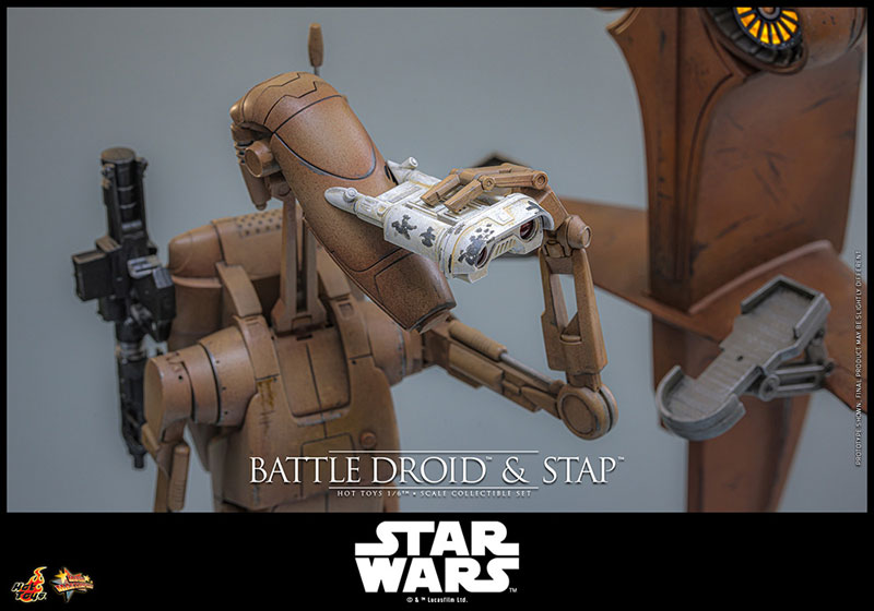 Hot Toys – Battle Droid & STAP Star Wars: Episode I – The Phantom Menace 1/6 Movie Masterpiece Figure Set