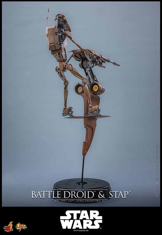 Hot Toys – Battle Droid & STAP Star Wars: Episode I – The Phantom Menace 1/6 Movie Masterpiece Figure Set