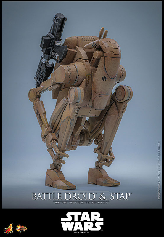 Hot Toys – Battle Droid & STAP Star Wars: Episode I – The Phantom Menace 1/6 Movie Masterpiece Figure Set