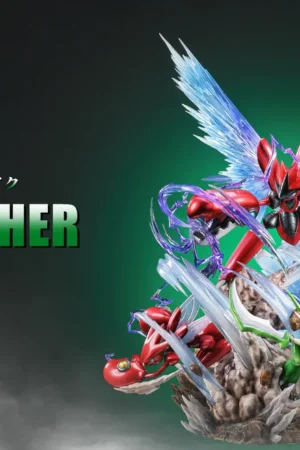 Alternative view of Pokémon – Scyther Evolution Line Anniversary Statue (Scyther & Scizor / Shiny Scizor Ver.) – Fantasy Studio