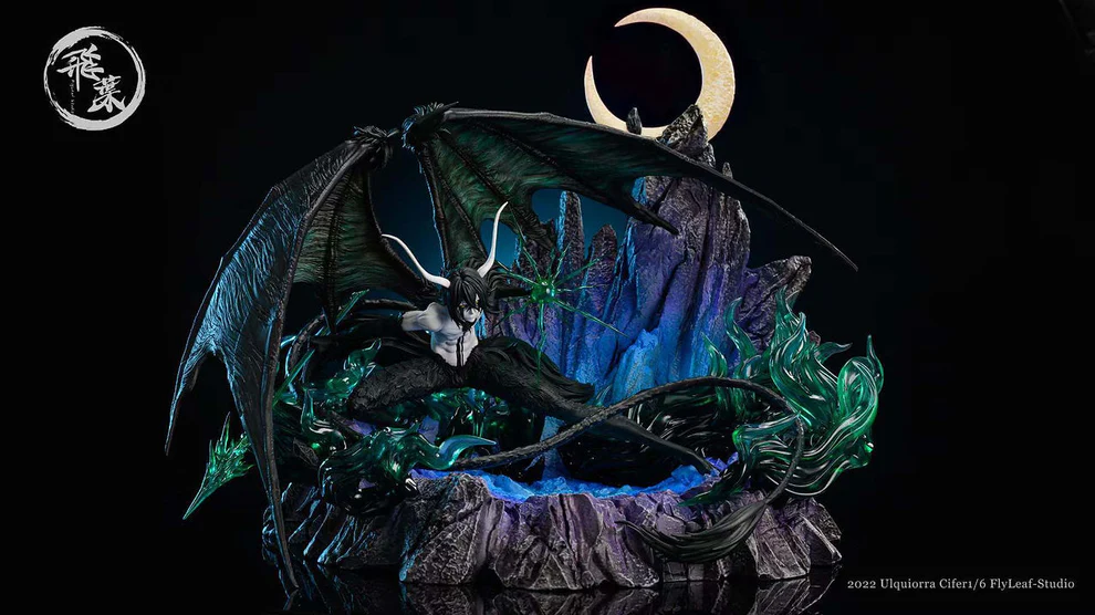 BLEACH – Ulquiorra Cifer Segunda Etapa LED Statue – Fly Leaf Studio