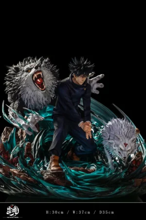 Alternative view of Jujutsu Kaisen – Megumi Fushiguro 1/6 Scale Statue – Real World Studio