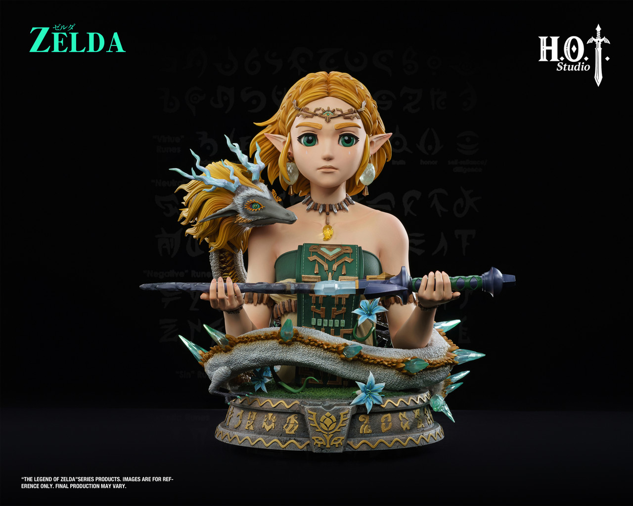 HOT Studio – Princess Zelda Bust The Legend of Zelda TOPGK Resin Bust Collection