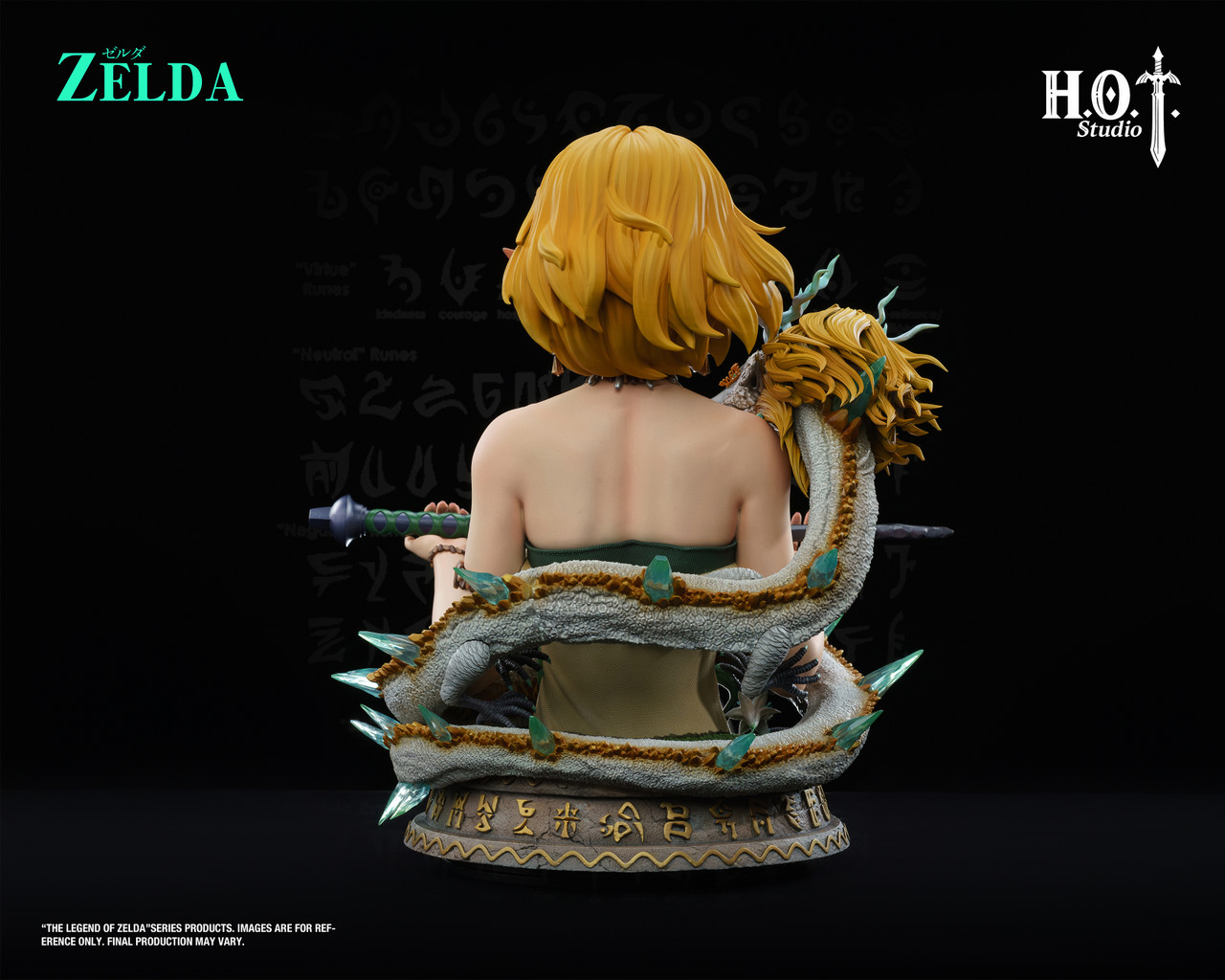 HOT Studio – Princess Zelda Bust The Legend of Zelda TOPGK Resin Bust Collection