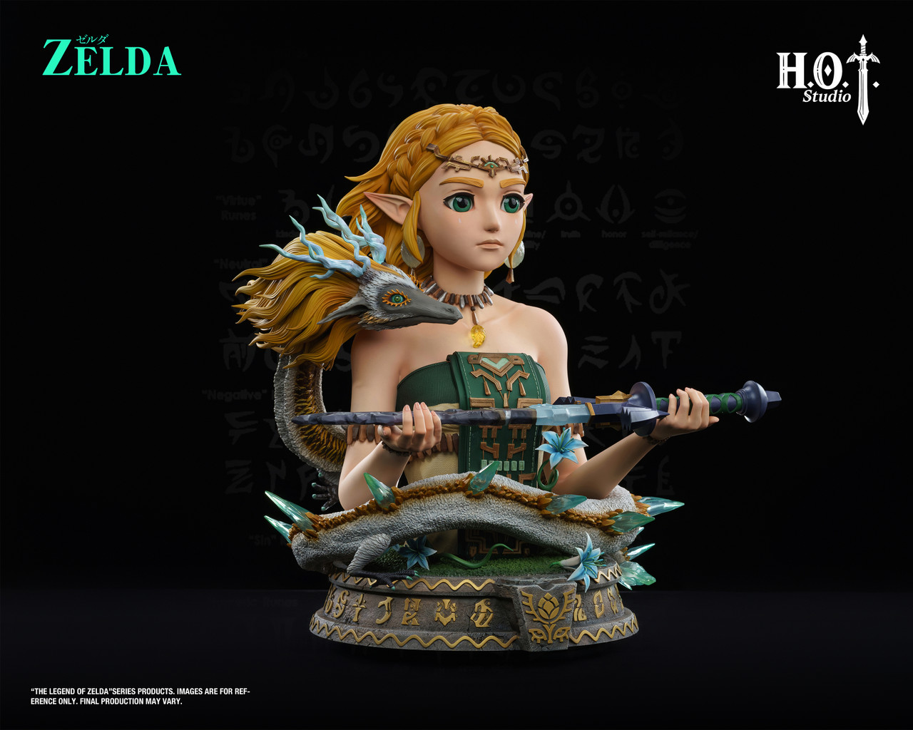 HOT Studio – Princess Zelda Bust The Legend of Zelda TOPGK Resin Bust Collection