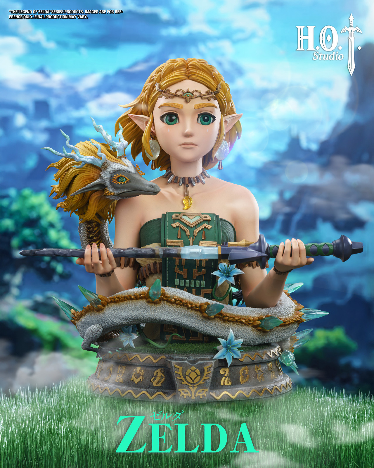 HOT Studio – Princess Zelda Bust The Legend of Zelda TOPGK Resin Bust Collection