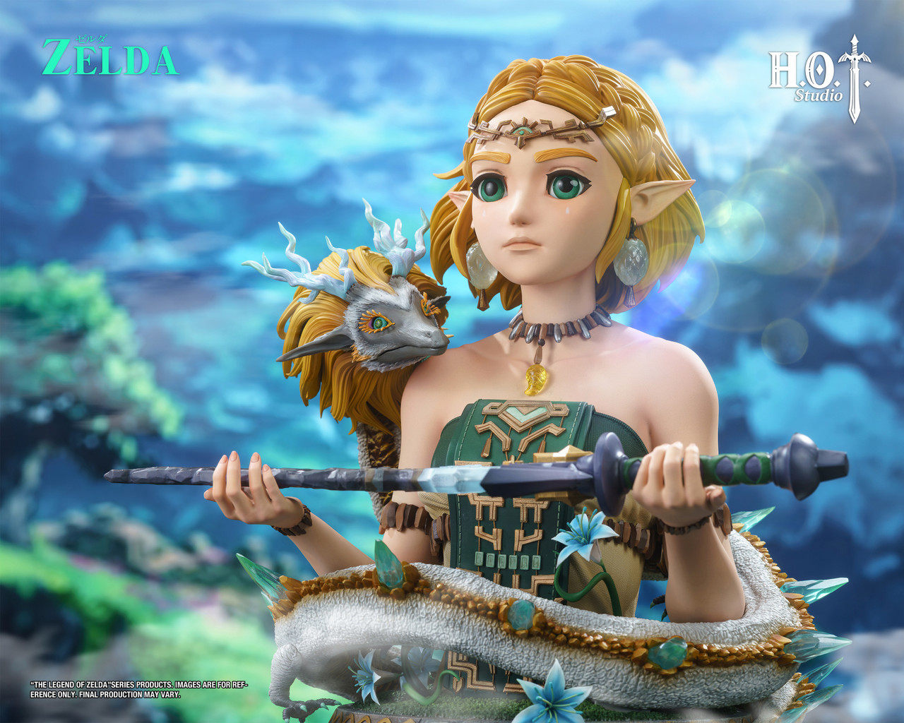 HOT Studio – Princess Zelda Bust The Legend of Zelda TOPGK Resin Bust Collection