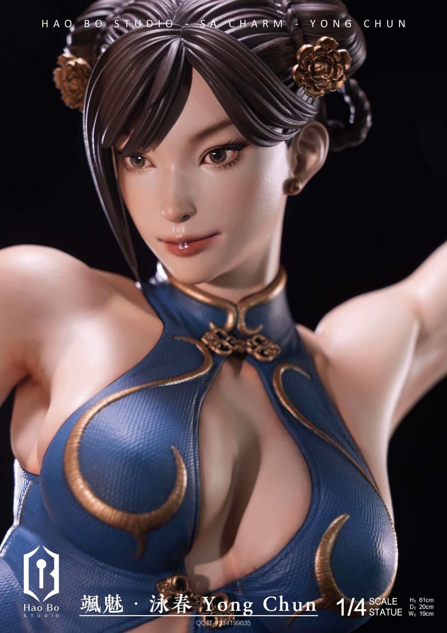HaoBo Studio – “Sa Charm · Yong Chun” Chun-Li Street Fighter 14 Scale Resin Statue