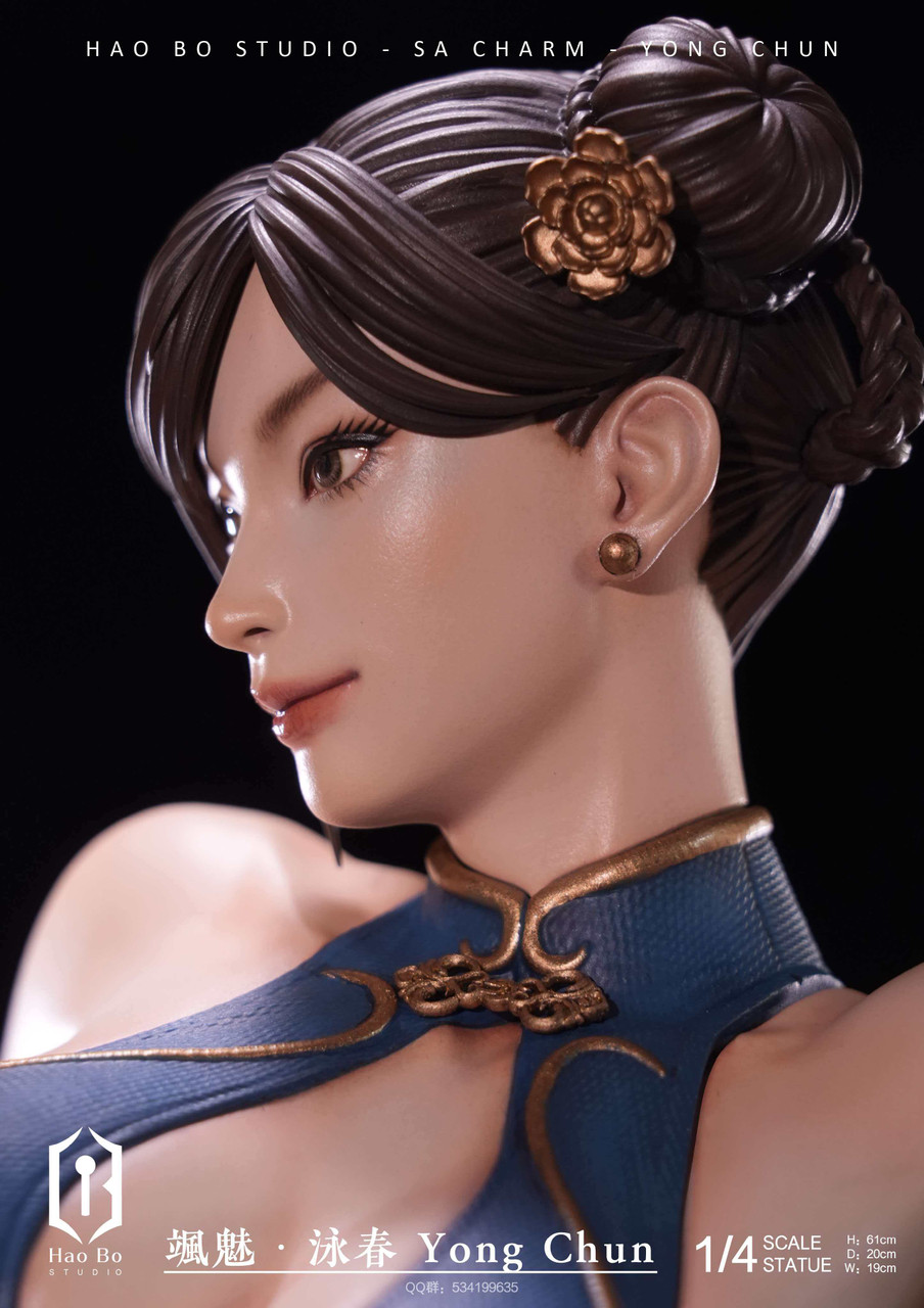 HaoBo Studio – “Sa Charm · Yong Chun” Chun-Li Street Fighter 14 Scale Resin Statue