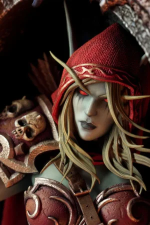 Alternative view of Hearthstone – Sylvanas Windrunner 10th Anniversary Art Frame – HEX Collectibles