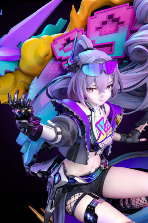 Alternative view of Honkai: Star Rail – Silver Wolf 1/6 Scale Statue – Raccoon Studio