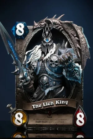 Hearthstone – The Lich King 3D Card Statue – Blizzard Entertainment