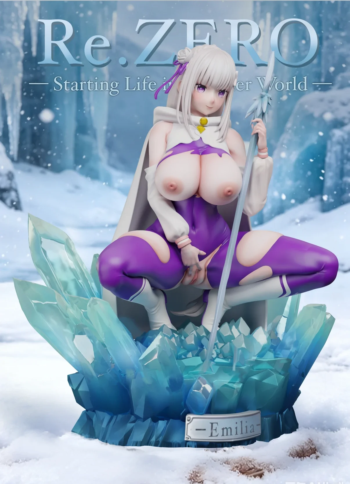 Murloc Studio – Emilia Re:ZERO − Starting Life in Another World | 1/6 Scale Statue - Image 5