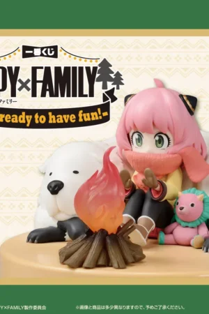 Bandai - OFFICIAL Bonfire Light Anya & Bond – Spy X Family Night Light Model - Get ready to have fun! – Authentic Bandai product