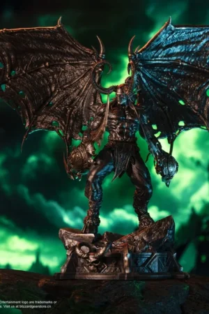 Alternative view of Blizzard Entertainment – Illidan Stormrage World of Warcraft | 1/10 Scale Licensed Statue