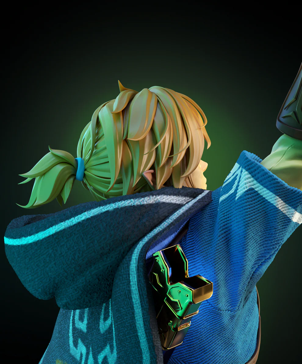 The Legend of Zelda – Link Master Sword 1/6 Scale Statue – Sixth Star Studio - Image 7