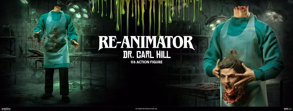 Infinite Statue – Doctor Carl Hill 16 Action Figure Re-Animator Sixth Scale Figure (Licensed)