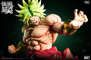 Infinite Studio Dragon Ball Broly 1/4 Scale EX LED Light-Up Statue | Premium Berserker Saiyan Collectible Diorama - Image 6