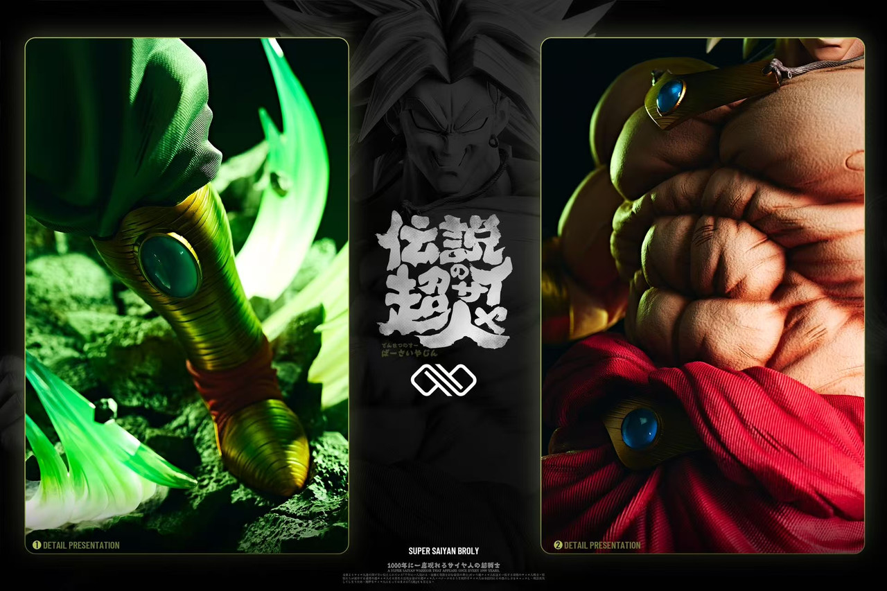 Infinite Studio Dragon Ball Broly 1/4 Scale EX LED Light-Up Statue | Premium Berserker Saiyan Collectible Diorama - Image 8