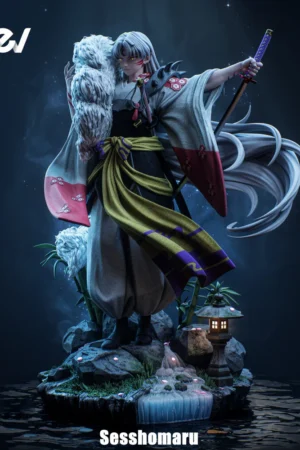 Alternative view of Inuyasha – Sesshomaru 1/6 Scale Statue – EV Studio