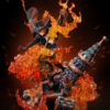 JIMEI PALACE -One Piece- Sabo 16 Scale Official Licensed Statue Fire Fist Battle Scene Diorama with LED Flame Effect Collectible