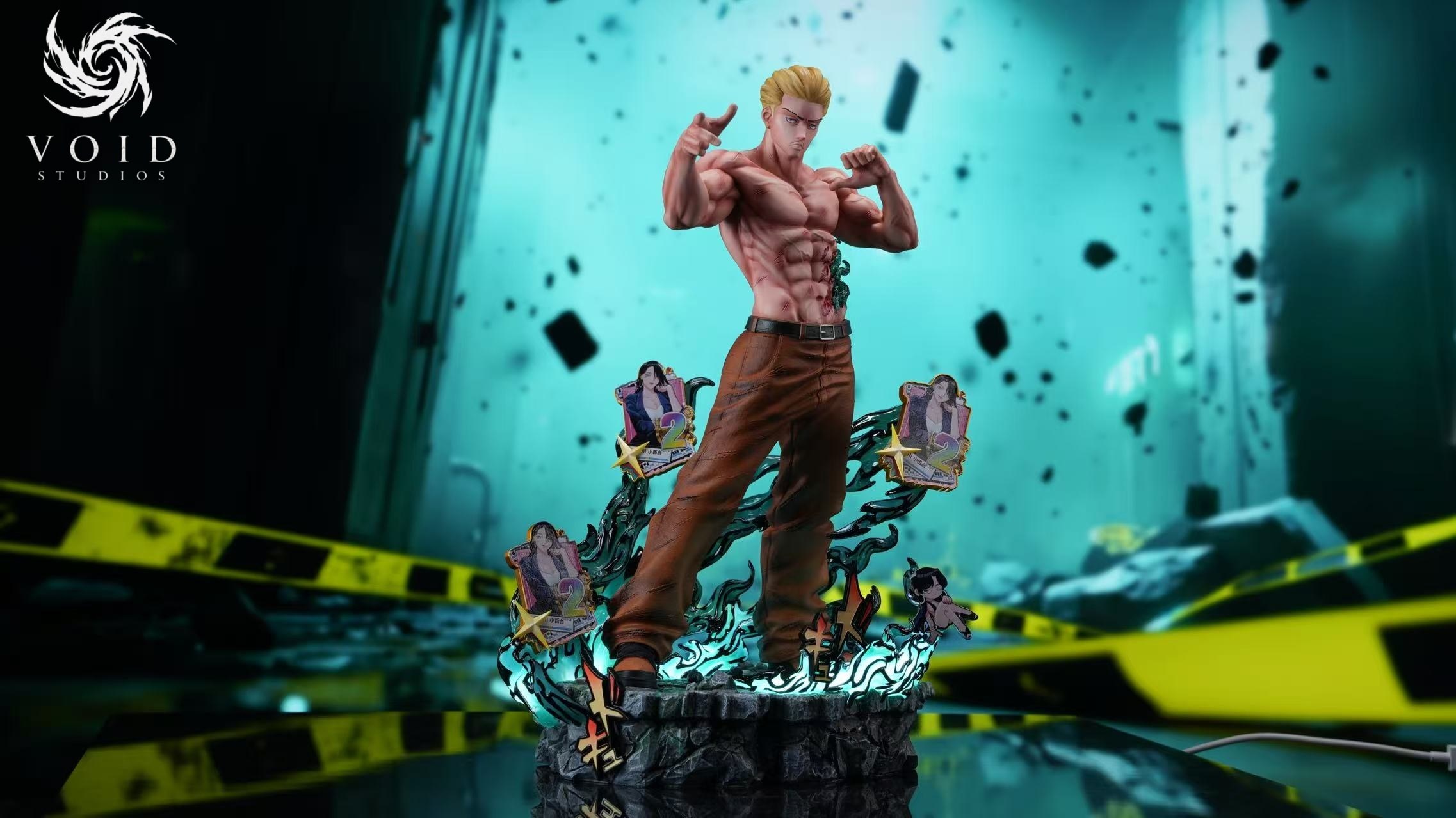 Jujutsu Kaisen  Hajime Kashimo 1/6 Scale Statue (Culling Game Battle  Version)  Void Studio Limited Resin Diorama Collectible with Curse Energy  Effect Base - TopGKStore