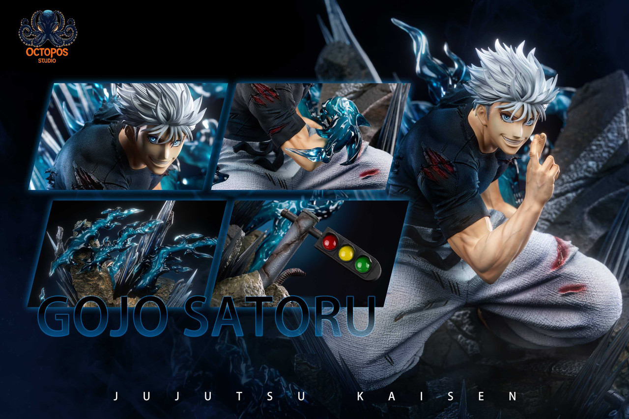 Jujutsu Kaisen  Satoru Gojo 1/6 Scale Statue (Shibuya Incident Battle  Version)  Octopos Studio Limited Resin Diorama Collectible with Infinity  Effect Base - TopGKStore