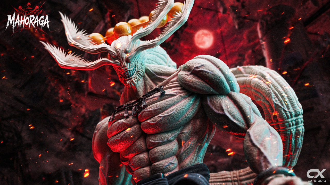 Jujutsu Kaisen Mahoraga 1/6 Scale Statue – CX Studio - Image 7