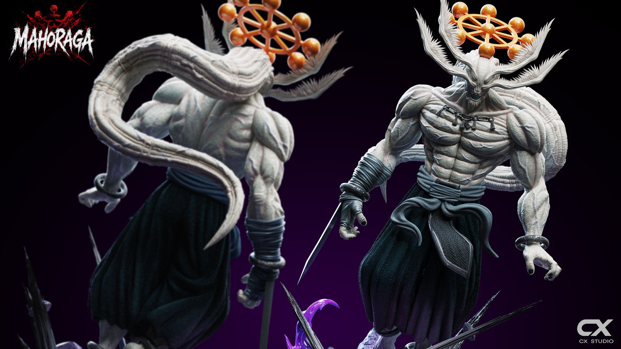 Jujutsu Kaisen Mahoraga 1/6 Scale Statue – CX Studio - Image 9