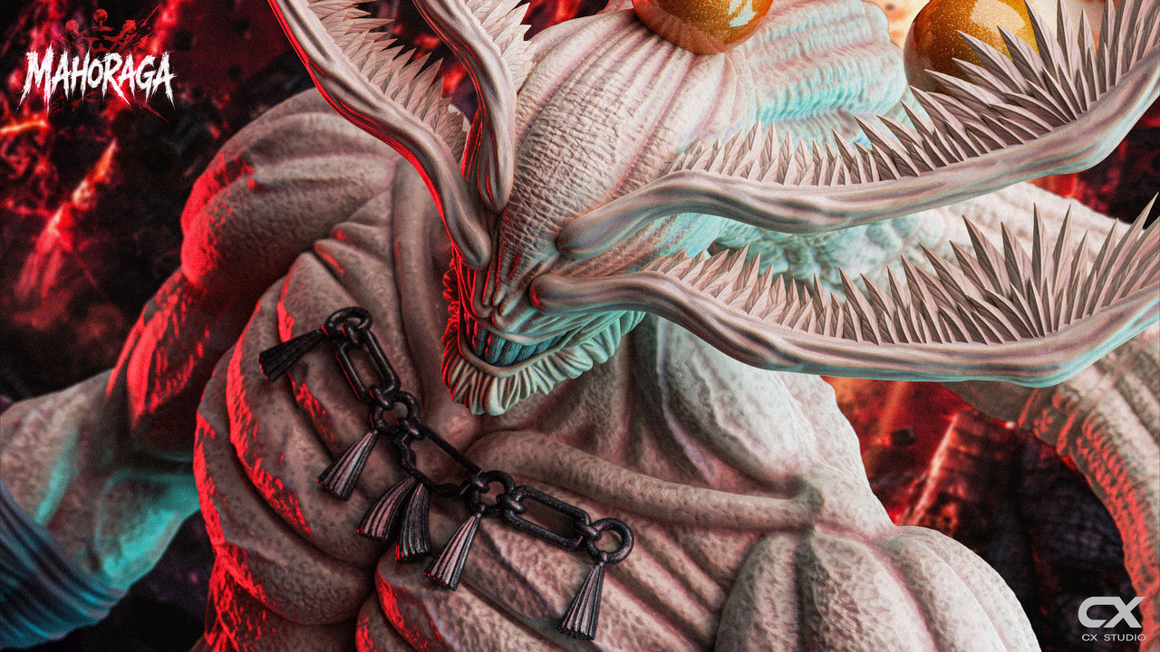 Jujutsu Kaisen Mahoraga 1/6 Scale Statue – CX Studio - Image 6