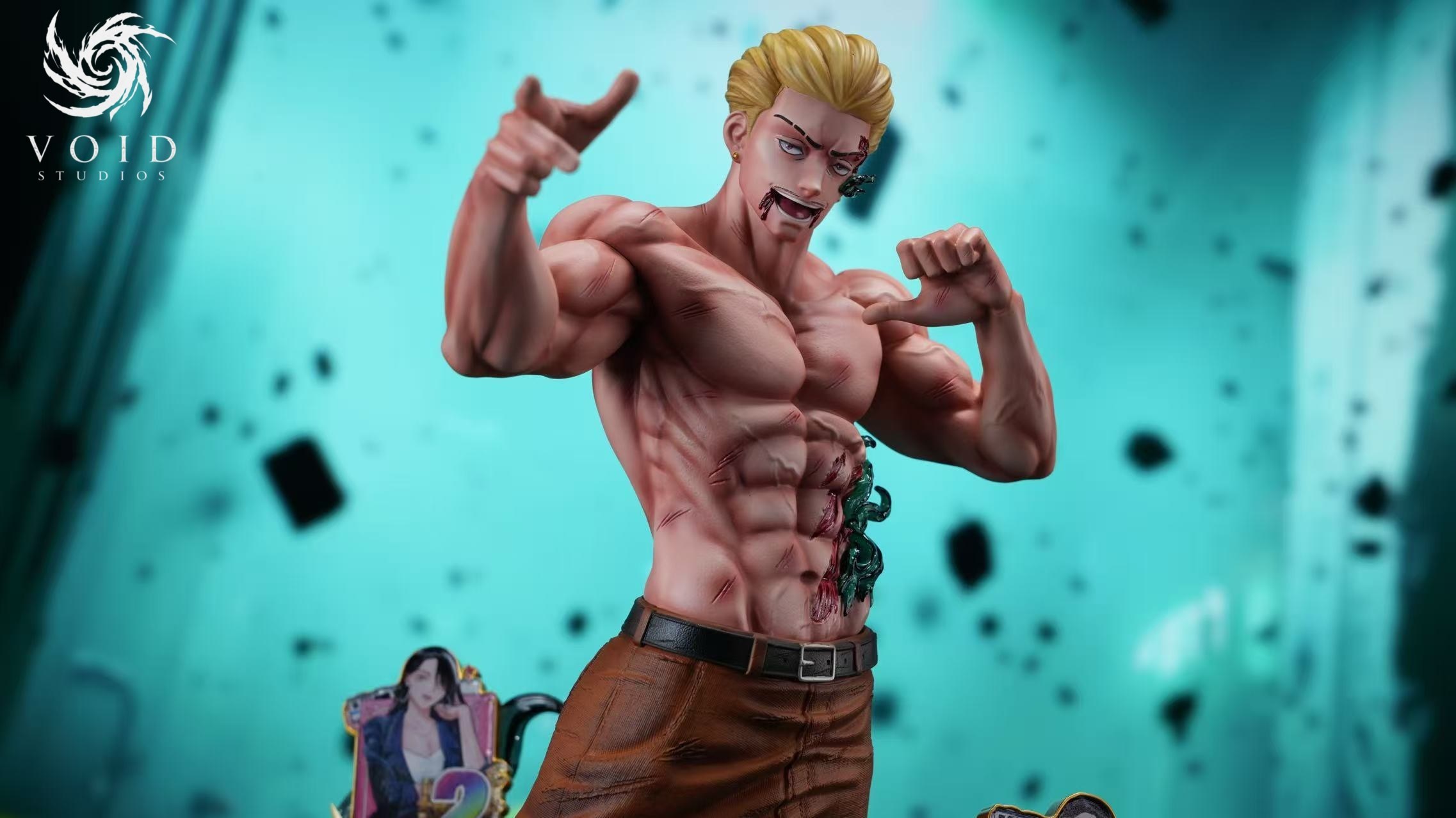 Jujutsu Kaisen – Hajime Kashimo 16 Scale Statue (Culling Game Battle Version) – Void Studio Limited Resin Diorama Collectible with Curse Energy Effect Base